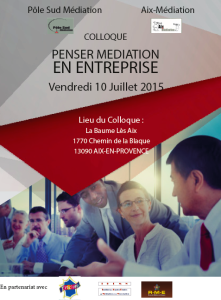 Colloque penser mediation en entreprise